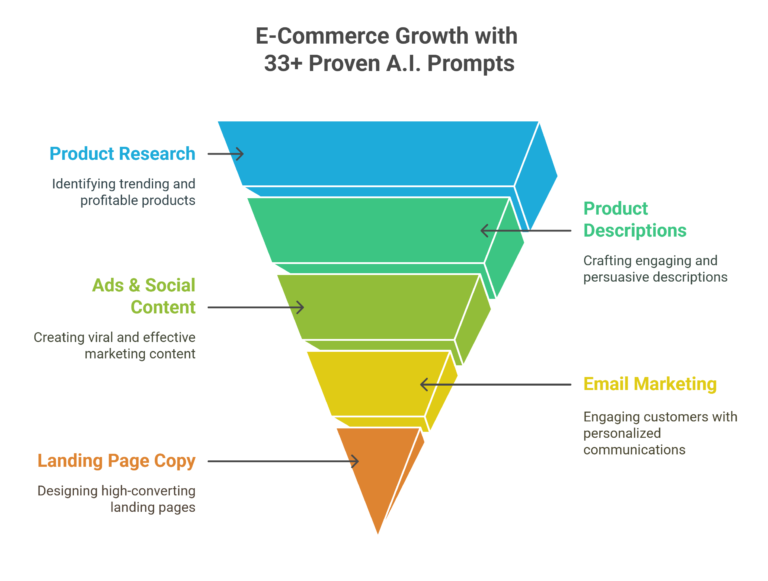 Free 33+ Proven A.I. Prompts to Scale Your E-Commerce Store beyond €100k_ month - visual selection