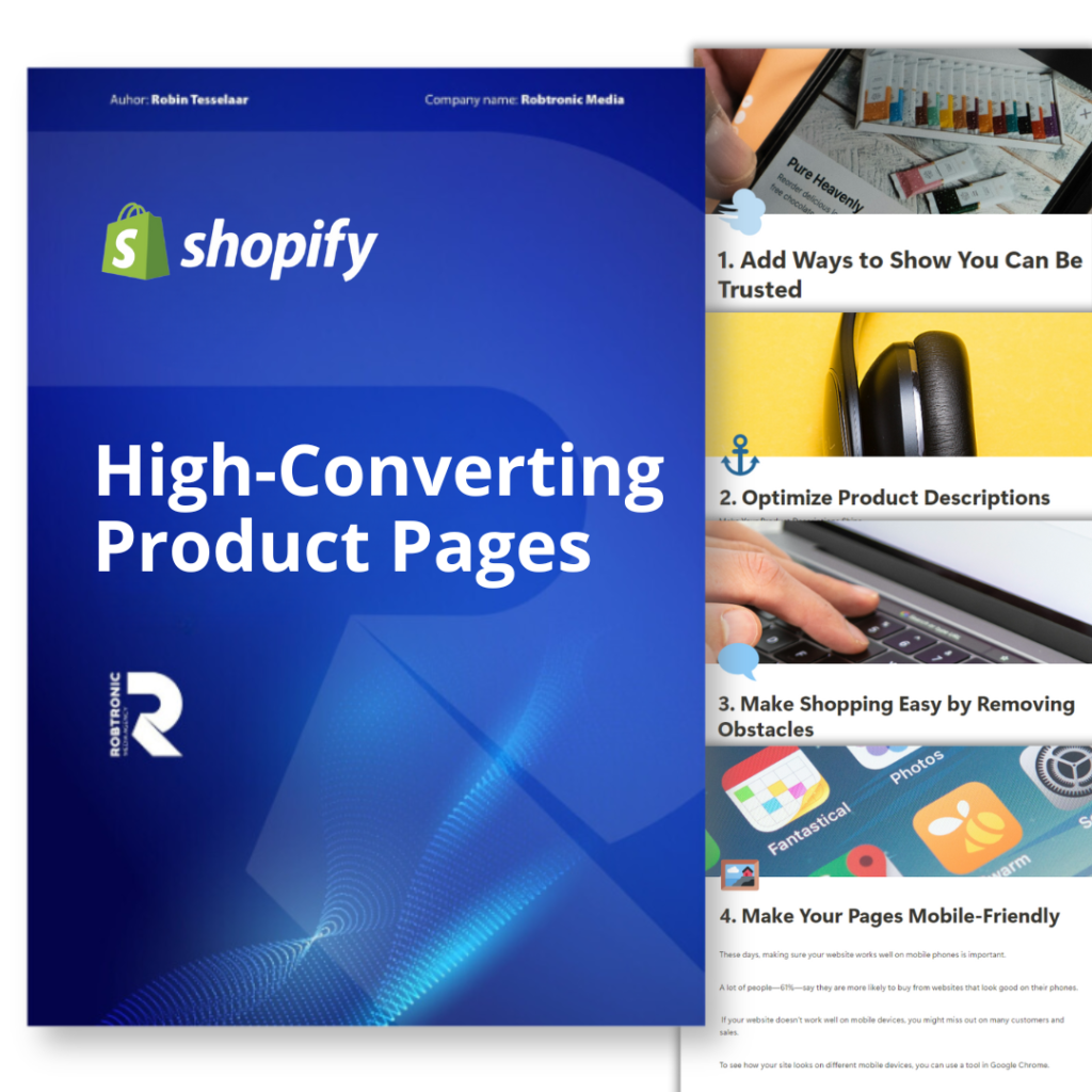 High-Converting Product Pages