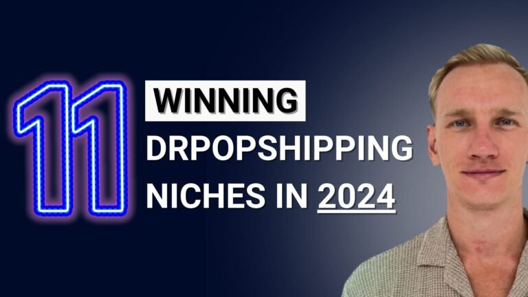 11 Winning Dropshipping Niches in 2024
