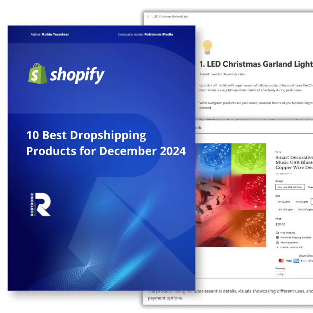 10 Best Dropshipping Products for December 2024 - Preview