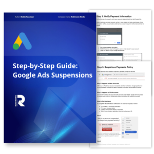 Step-by-Step Guide Google Ads Suspensions