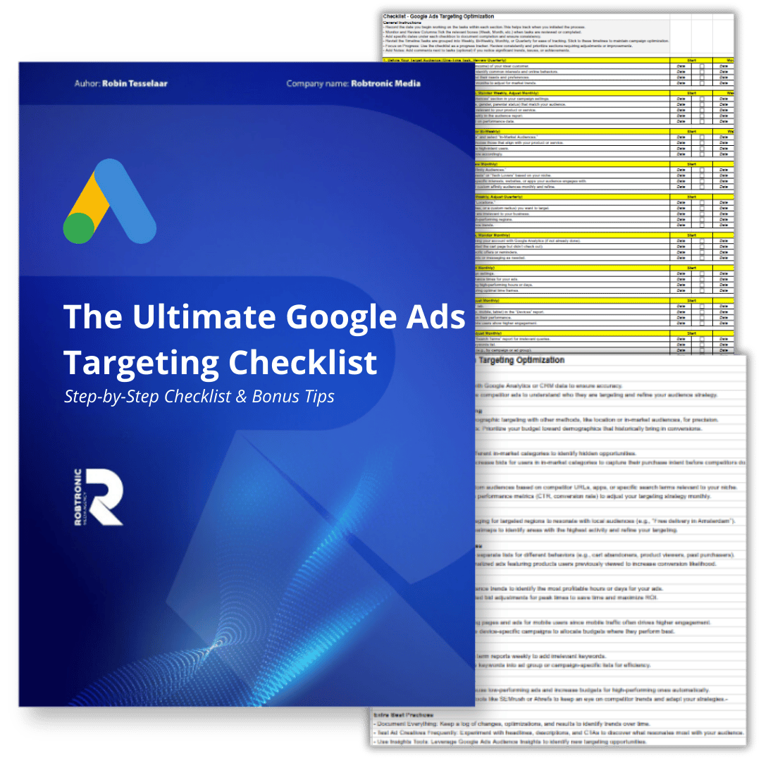 The Ultimate Google Ads Targeting Checklist