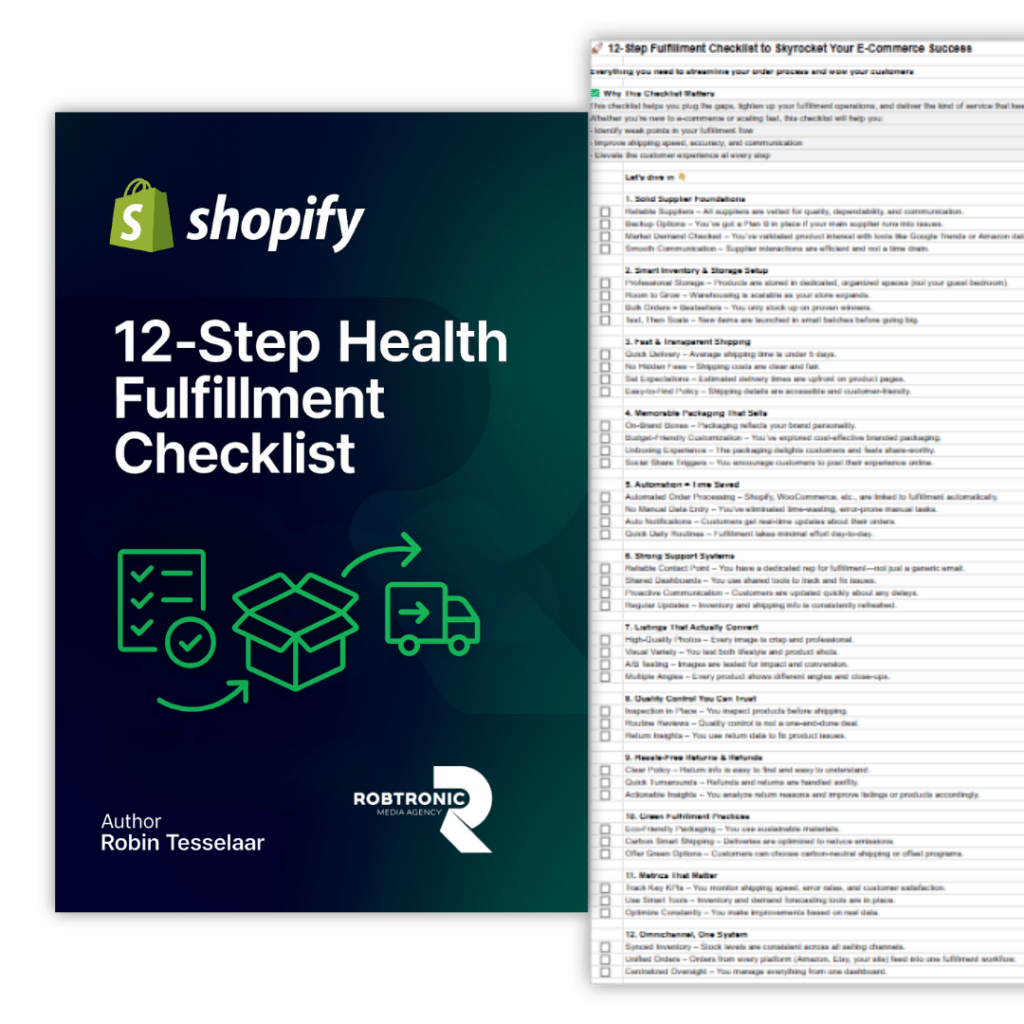 12-Step Health Fulfillment Checklist