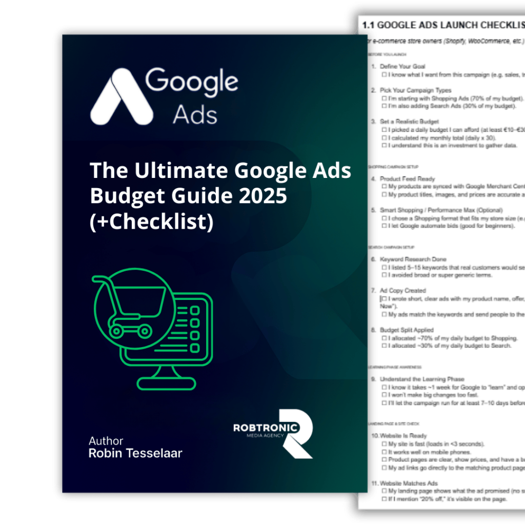 The Ultimate Google Ads Budget Guide 2025 (+Checklist)
