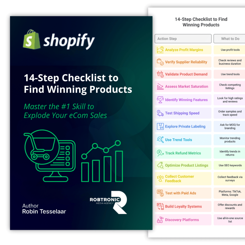 14-Step Checklist to Find Winning Products