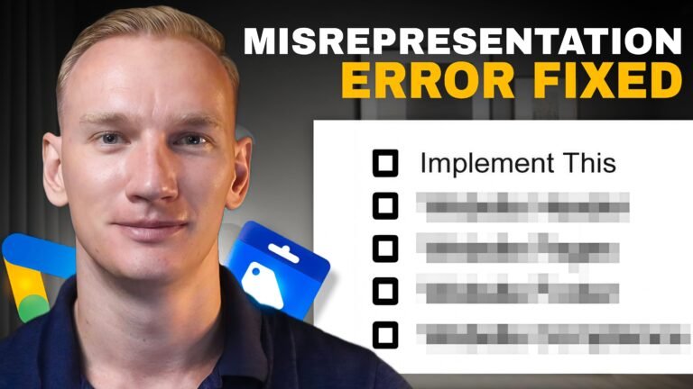 How to solve the misrepresentation suspension in merchant center