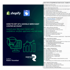 How to Set Up a Google Merchant Center Account