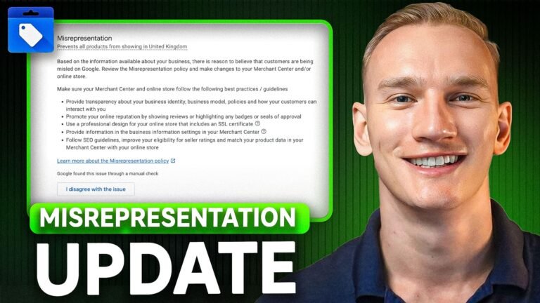 Merchant Center Misrepresentation Update (Full Step-By-Step Breakdown)