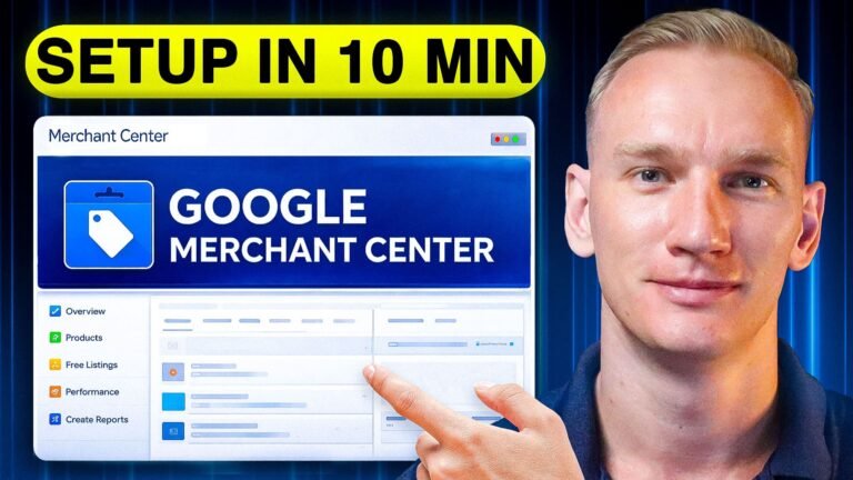 How to Create Google Merchant Center | Tutorial for Beginners