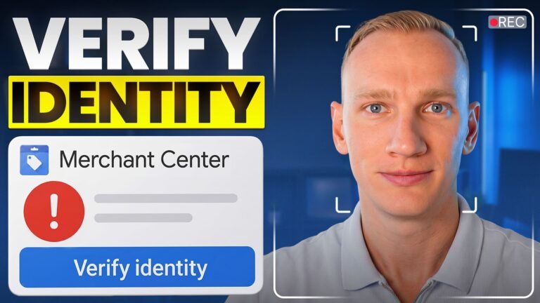 How to do Identity verification inside Merchant Center